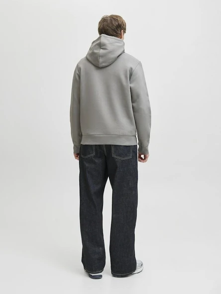 Jack Jones Corp Graphıc Regular Fit Kapişonlu Erkek Sweat 12268422 - Resim 4