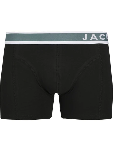 Jack Jones Aston Solıd 3 Lü Paket Erkek Boxer 12281991 - 2