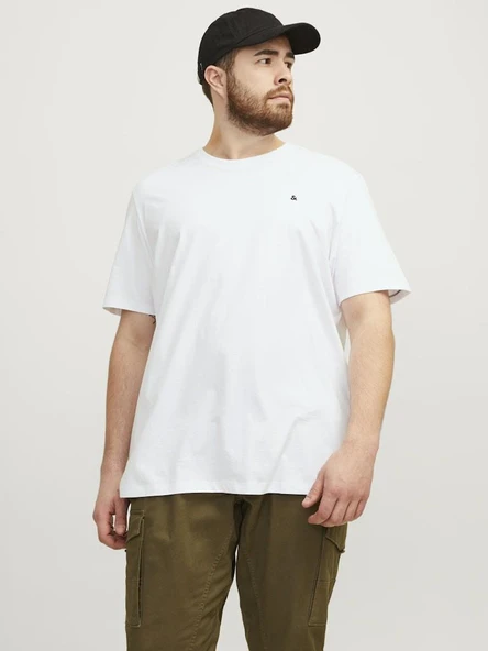 Jack Jones Peulos Büyük Beden Erkek Tişört 12253778 - 1
