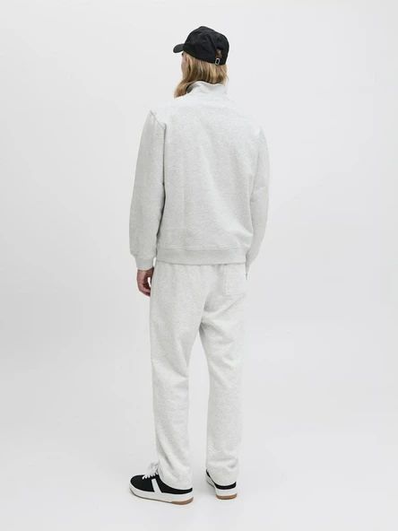 Jack Jones Norrebro Fermuarlı Yaka Relax Fit Erkek Sweat 12282899 - 5