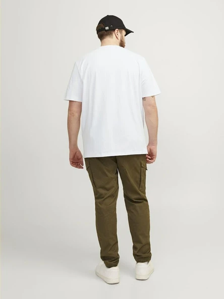 Jack Jones Peulos Büyük Beden Erkek Tişört 12253778 - 3