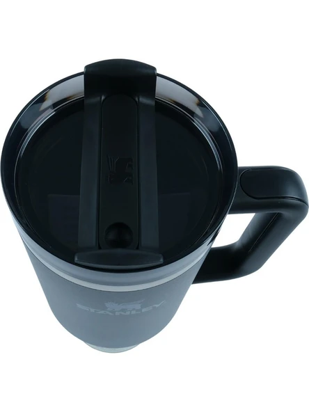 Stanley The Quencher H2.O FlowState™ Tumbler Pipetli Termos 1.18L / 40oz 2.0 Siyah 10-12574-015 - Resim 3