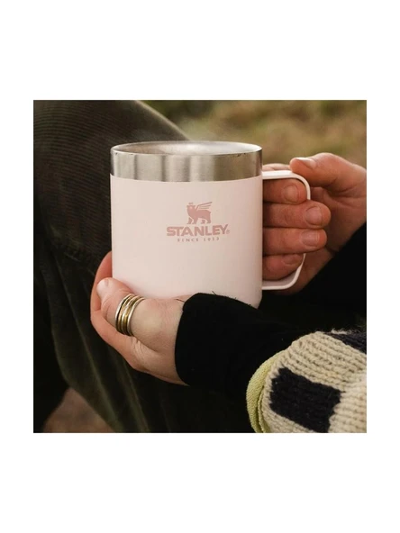 Stanley Classic The Legendary Camp Mug | 0.35L / 12oz Pembe 10-09366-271 - 4