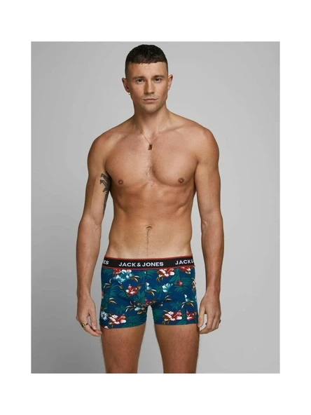 Jack Jones Flower Erkek Boxer 12171253 - 4