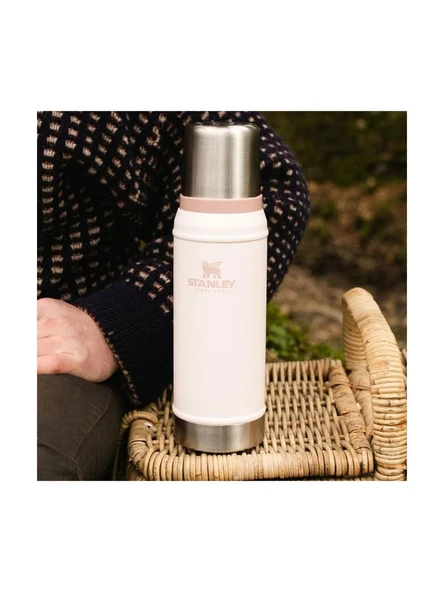 Stanley The Legendary Classic Bottle 0.75 L / 25oz Pembe 10-01612-063 - Resim 5