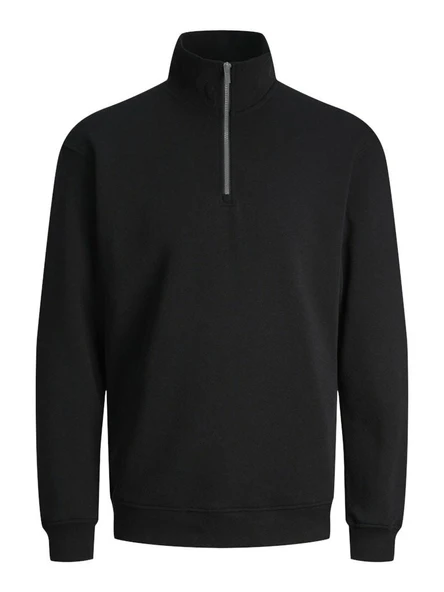 Jack Jones Bradley Fermuarlı Yaka Relax Fit Erkek Sweat 12250747 - 5