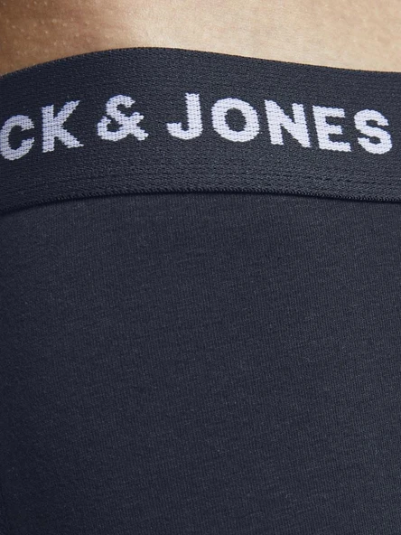 Jack Jones Solıd 10 Lu Paket Erkek Boxer 12189937 - Resim 6