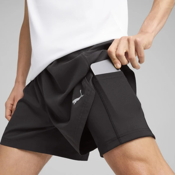 Puma Run Velocity 2In1 Short 526611 Erkek Taytlı Şort - Resim 4