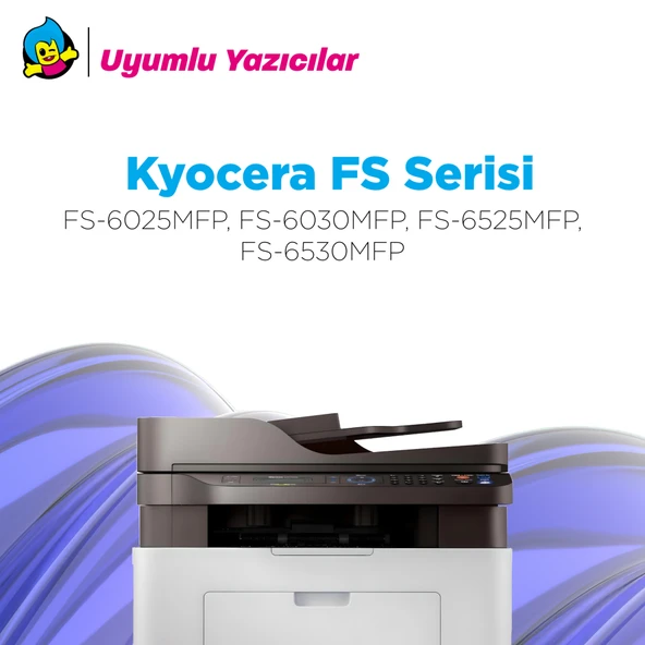Kyocera TK-475 Muadil Toner 4'lü Paket / FS6530 / FS6525 / FS6025 - 2