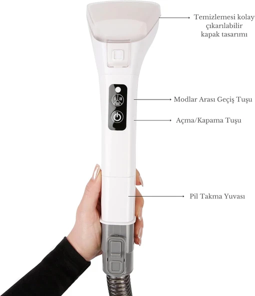 Yui XV12 PRO 1300w Buharlı Koltuk Ve Halı Yıkama Makinesi - Buharlı Temizleyici - Resim 2