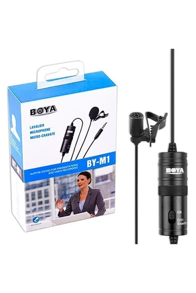 By-m1 Kablolu Yaka Mikrofonu ürün görseli 1