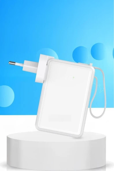 1017 10000 mAh Type-C Taşınabilir 22,5 W Hızlı Şarj Dijital Göstergeli Powerbank - 6