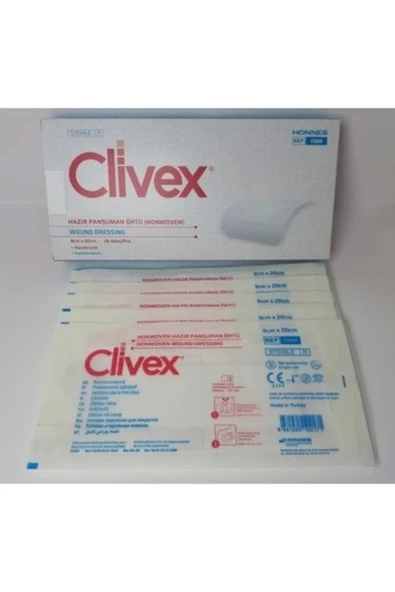 Clivex Su Geçirmez Pedli 9x15cm (1 Adet) - 2