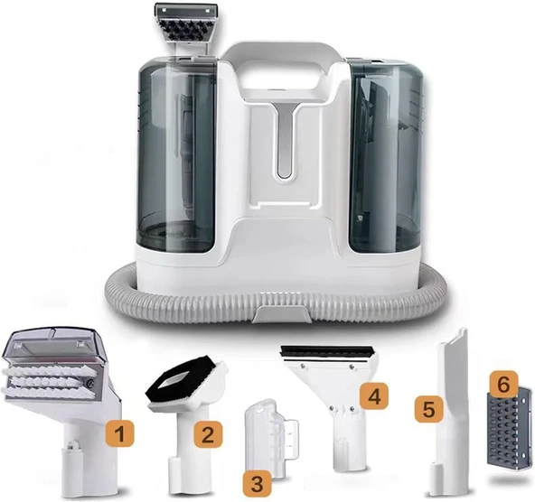 Imtrub Halı Şampuanı - Elektrikli Kumaş Leke Derin Detaylama Makinesi - Ev İçi Döşeme Araç Koltuğu Halı Koltuk Halısı Temizleme Aracı ürün görseli