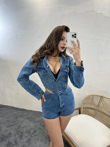 6271 KOT TULUM-MAVİ - Resim 2