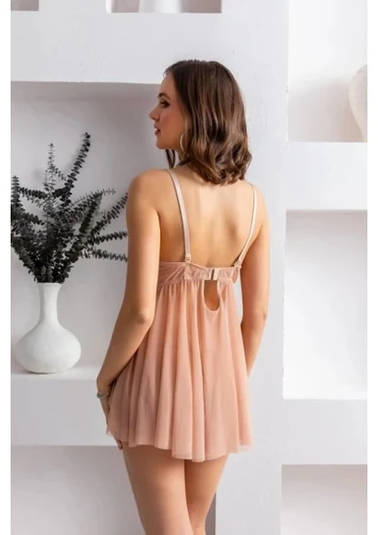 31932 Bayan Babydol ve String Takım ürün görseli 1