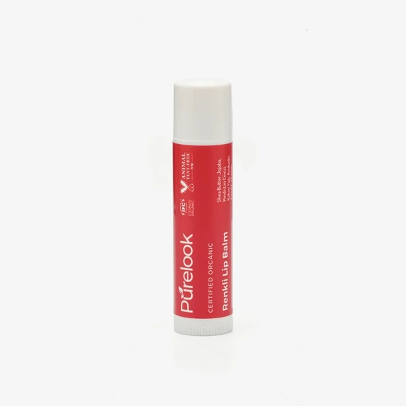 Purelook Renkli Lip Balm 5 ML Organik - 9