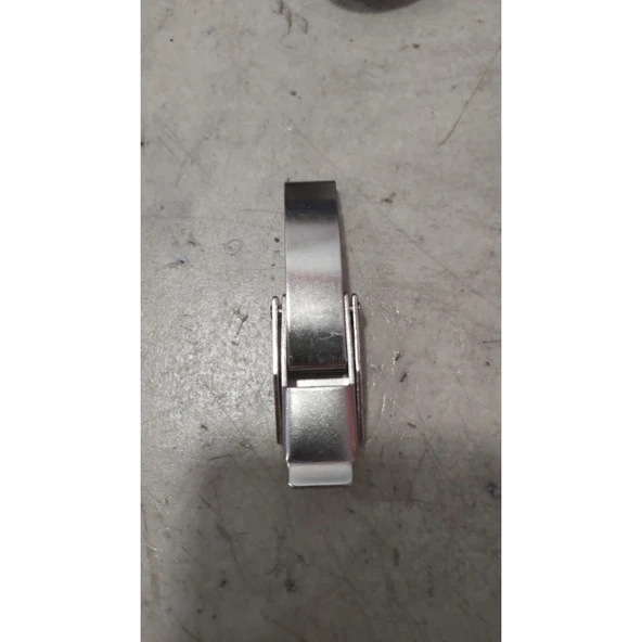 2 Adet Paslanmaz Çelik Alet Kutusu Kelepçeleri - 2