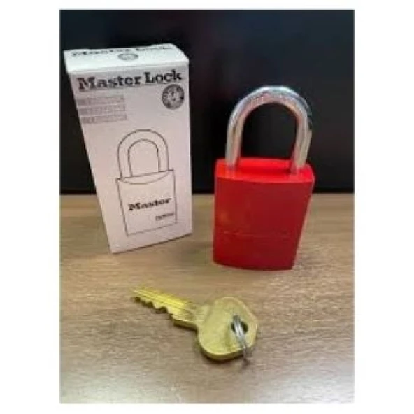 Masterlock Asma Kilit Uzun Kanca 683LFRED Lockout Tagout - 3