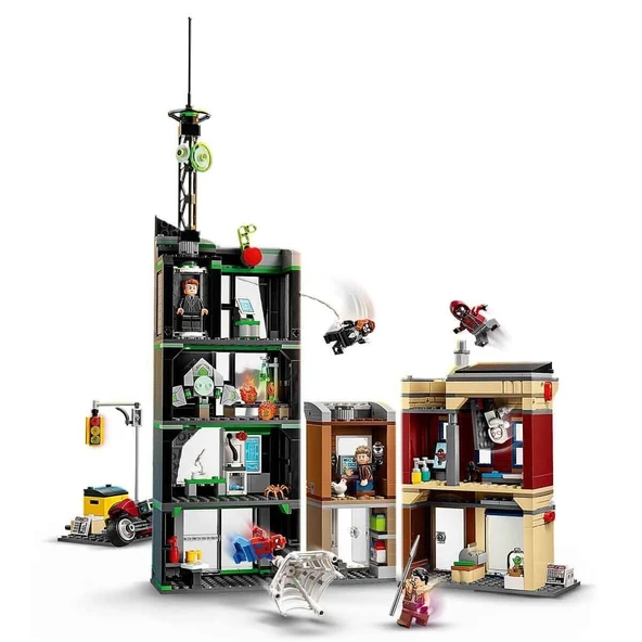 76324 Lego Marvel Örümcek Adam, Oscorpa Karşı 808 parça +10 yaş - 2