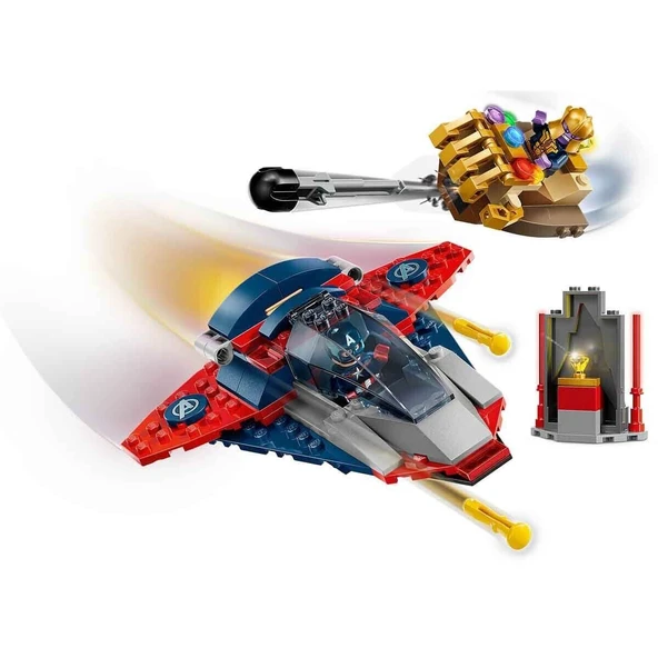 76319 Lego Marvel Kaptan Amerika Thanosa Karşı 107parça +4 yaş - 4
