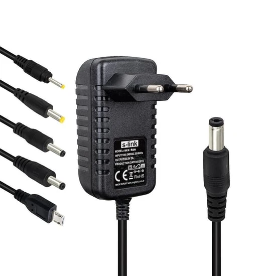 9 Volt 2 Amper 5 Uçlu Universal Tablet PC Adaptörü - 3