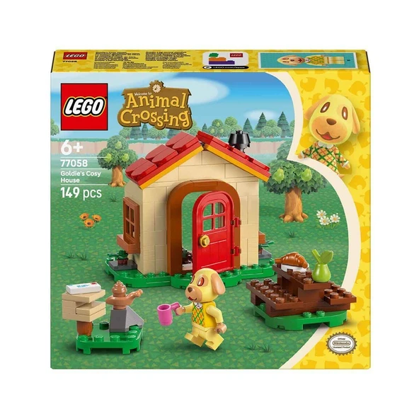 77058 Lego Animal Crossing Goldienin Huzurlu Evi 149 parça +9 yaş - 6