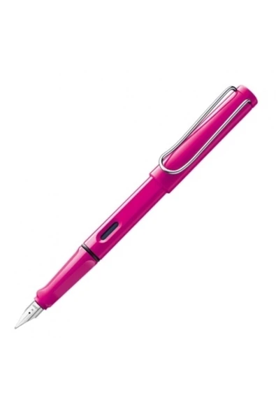 LAMY SAFARI DOLMA KALEM METAL KLIPS F UC PEMBE ürün görseli