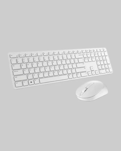 USB Alıcılı Kablosuz Klavye Mouse - Geniş Uyumluluk, Sessiz Tuşlar - 4