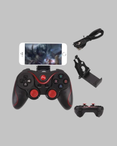 Ergonomik Tasarımlı Şarjlı Kablosuz Gamepad - Resim 3