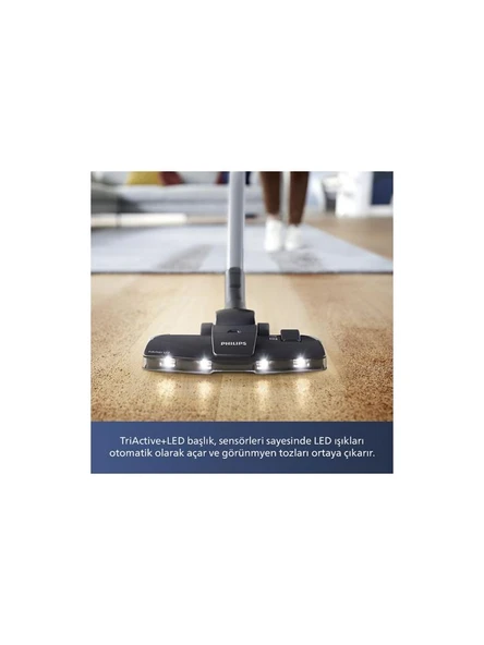 Philips Performer LED XD8122/10 899 W Toz Torbalı Elektrikli Süpürge - TEŞHİR - 5
