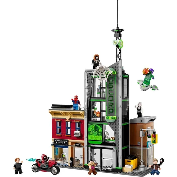 76324 Lego Marvel Örümcek Adam, Oscorpa Karşı 808 parça +10 yaş - 3
