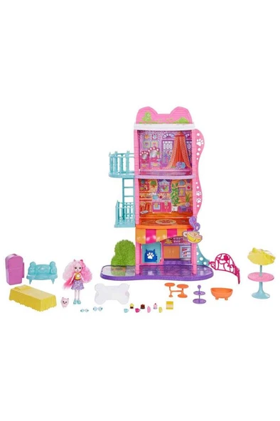 Enchantimals Hhc18 Enchantimals Şehir Evi Ve Kafe Oyun Seti ürün görseli