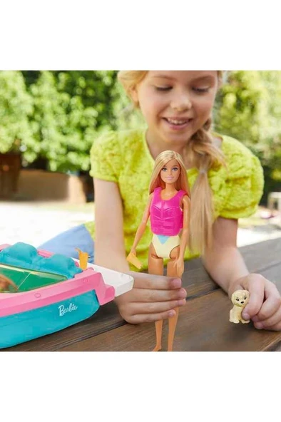 Barbie Bebek Ve Teknesi Oyun Seti Grg30. ürün görseli