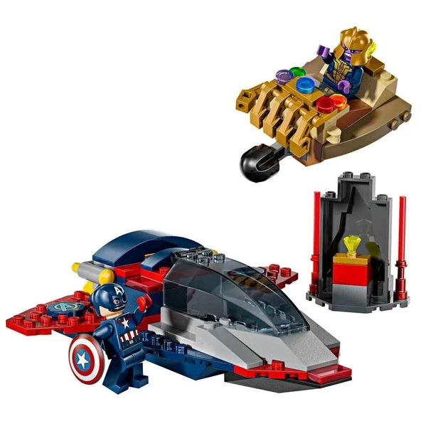 76319 Lego Marvel Kaptan Amerika Thanosa Karşı 107parça +4 yaş - 3