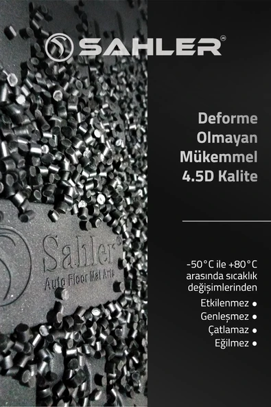 Sahler Peugeot 3008 Elektrik 2024 +  4.5D Havuzlu Paspas Siyah - Resim 5