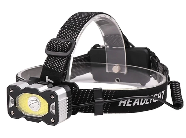 4 Modlu Sensörlü Şarjlı  Güçlü Kafa Lambası  Wt-248 - Resim 6