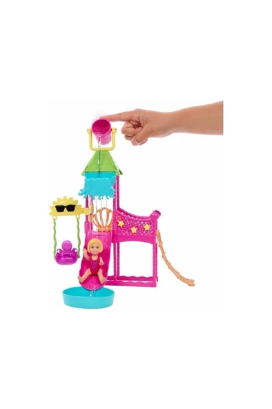 Barbie Hkd80 Skipperın Su Parkı Eğlencesi Oyun Seti ürün görseli