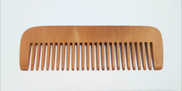Ahşap Tarak Geniş Dişli 12'li Paket - 1
