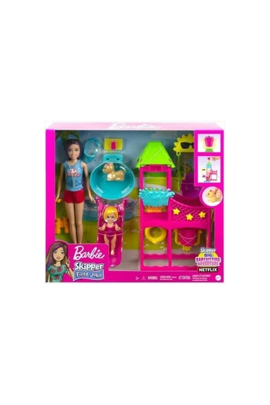 Barbie Hkd80 Skipperın Su Parkı Eğlencesi Oyun Seti - Resim 6