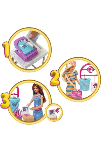 Barbie'nin Tasarım Butiği HKT78 - Resim 4