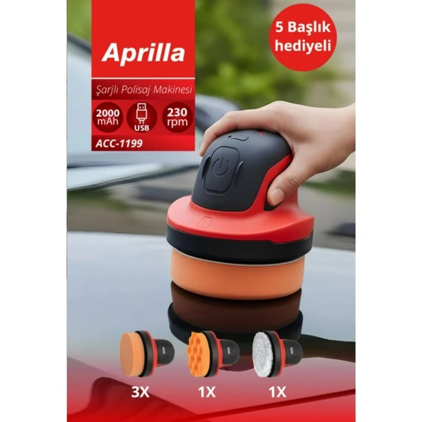 ACC-1199 Şarjlı Polisaj Makinesi - 5