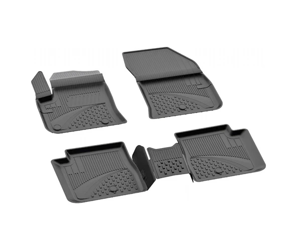 Sahler Peugeot 2008 Elektrik 2019 + 4.5D Havuzlu Paspas Siyah ürün görseli