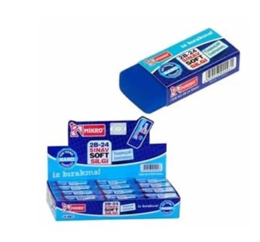 Mikro Sınav Silgisi 2B-24 Büyük Silgi - 6 adet ürün görseli 1
