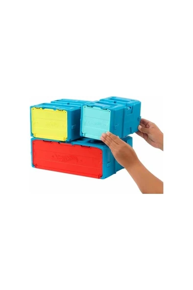 HOT WHEELS Track Builder Alev Temalı Akrobasi Seti-hmc04 - Resim 5