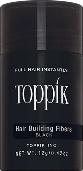 Toppik Hair Building Saç Dolgunlaştırıcı Fiber Black 0,42Oz / 12gr - 1
