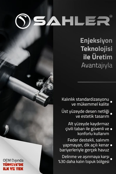 Sahler Peugeot 208 Elektirik 2021 +  4.5D Havuzlu Paspas Siyah - Resim 4