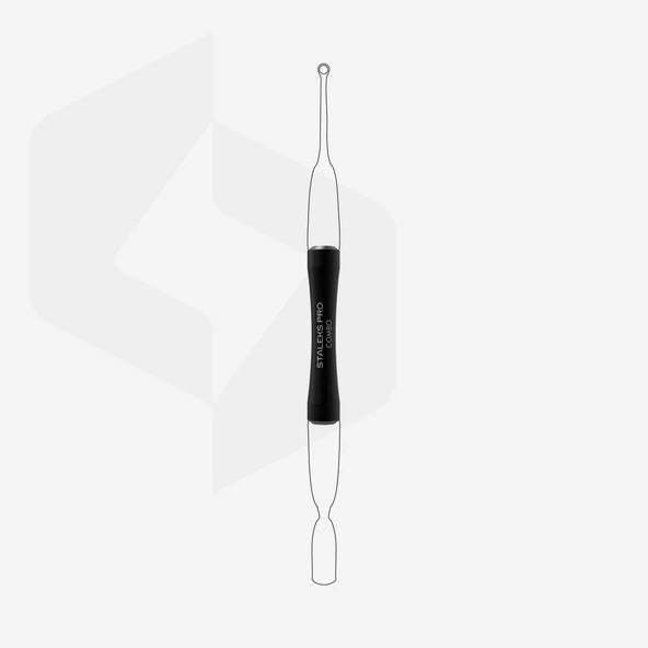 Staleks UNIQ Combo Değiştirilebilir Çalışma Parçaları İçin Spatula Sapı Siyah HPQ-10b - Resim 2