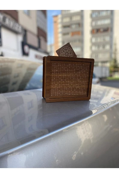 Ahşap Kumbara 10.000 Hedefli Parabox Para Biriktirme Kutusu - 5