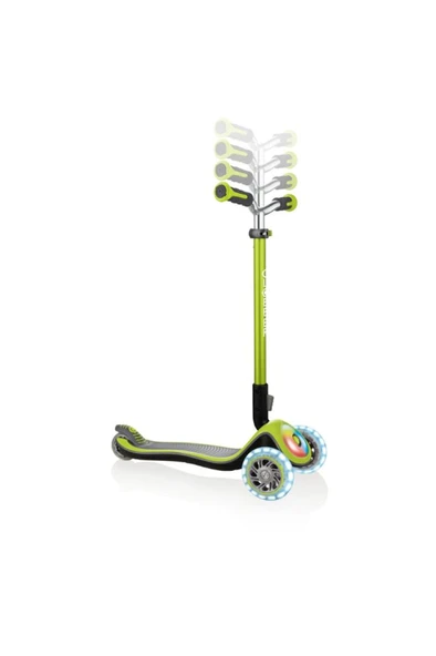 Globber Elite Prime Full Işıklı Scooter - Yeşil - Resim 2